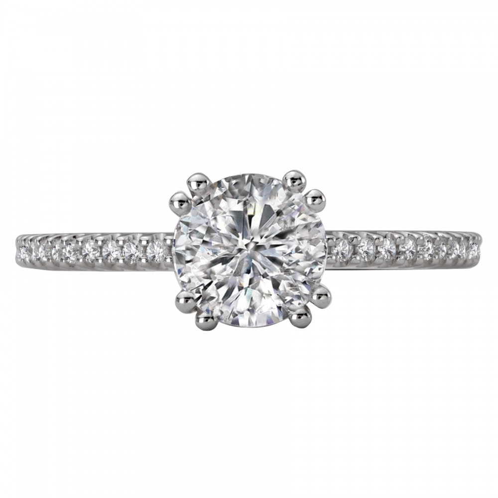 Elegant Classic Diamond Engagement Ring