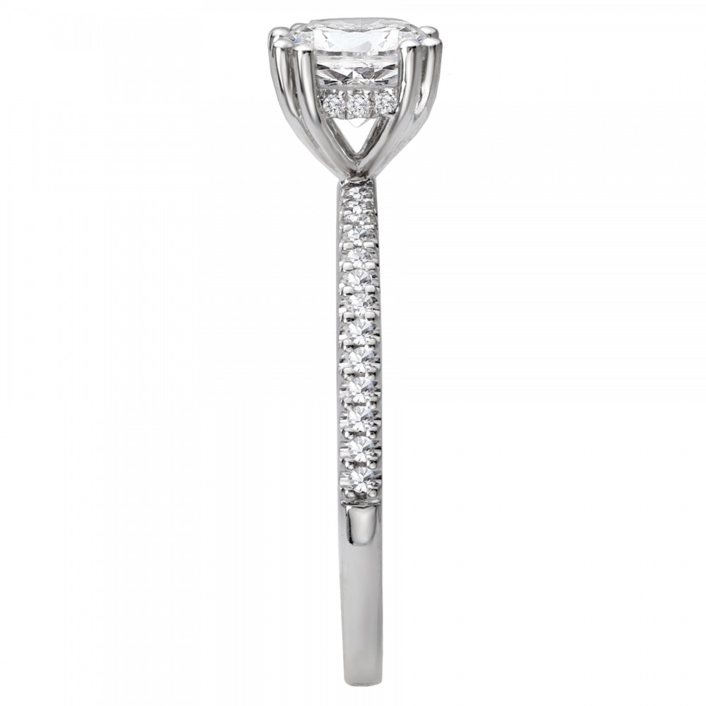 Elegant Classic Diamond Engagement Ring