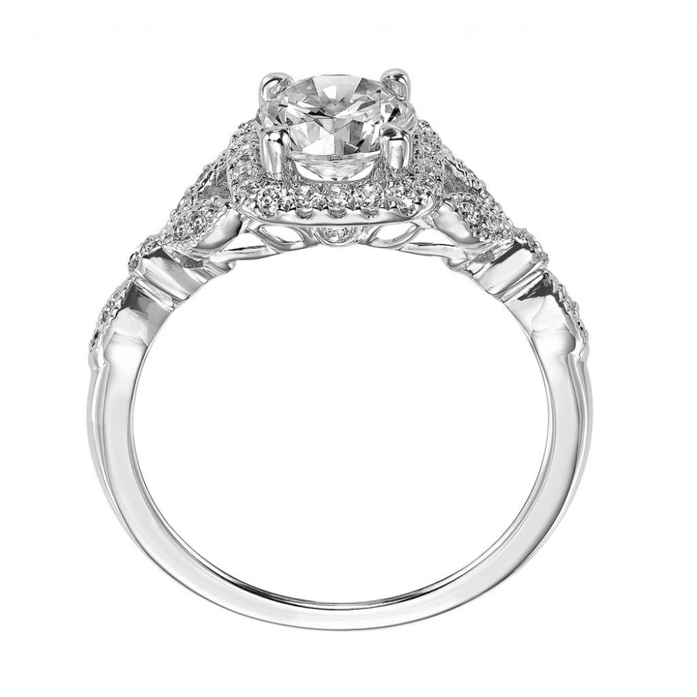 Vintage Complete Love Engagement Ring