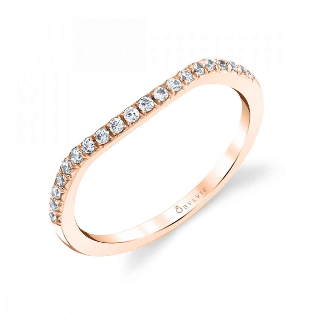 Classic Shared Prong Diamond Wedding Band