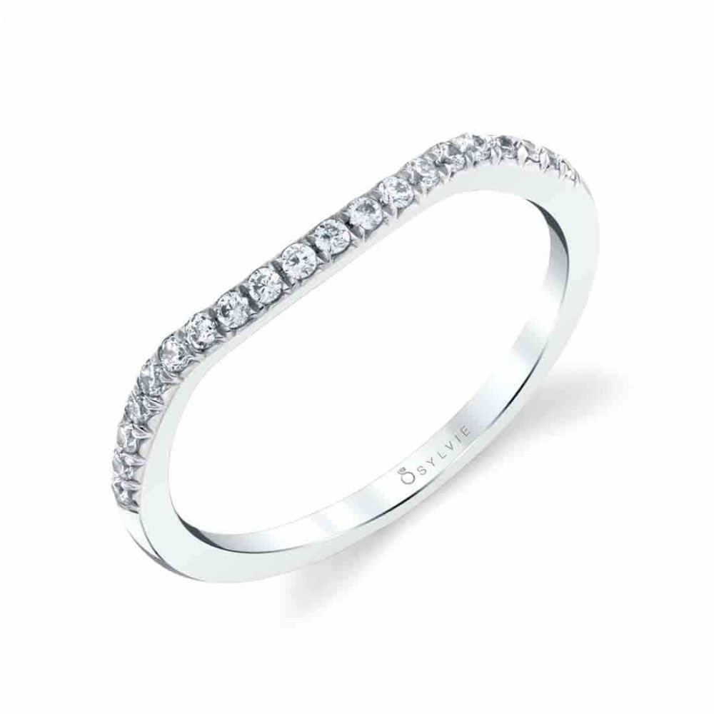 Classic Shared Prong Diamond Wedding Band