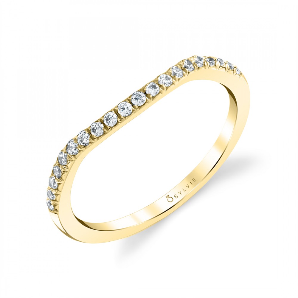 Classic Shared Prong Diamond Wedding Band