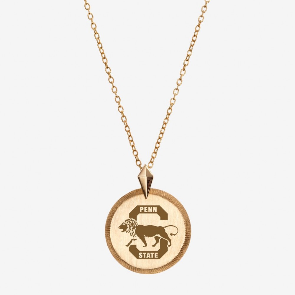 Penn State FTG Lion Florentine Necklace Petite
