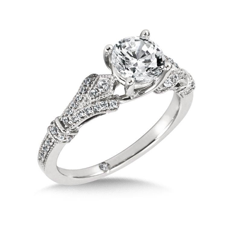 Unique Diamond Engagement Ring