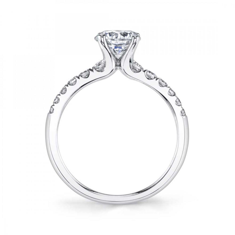 Celine Classic Diamond Engagement Ring