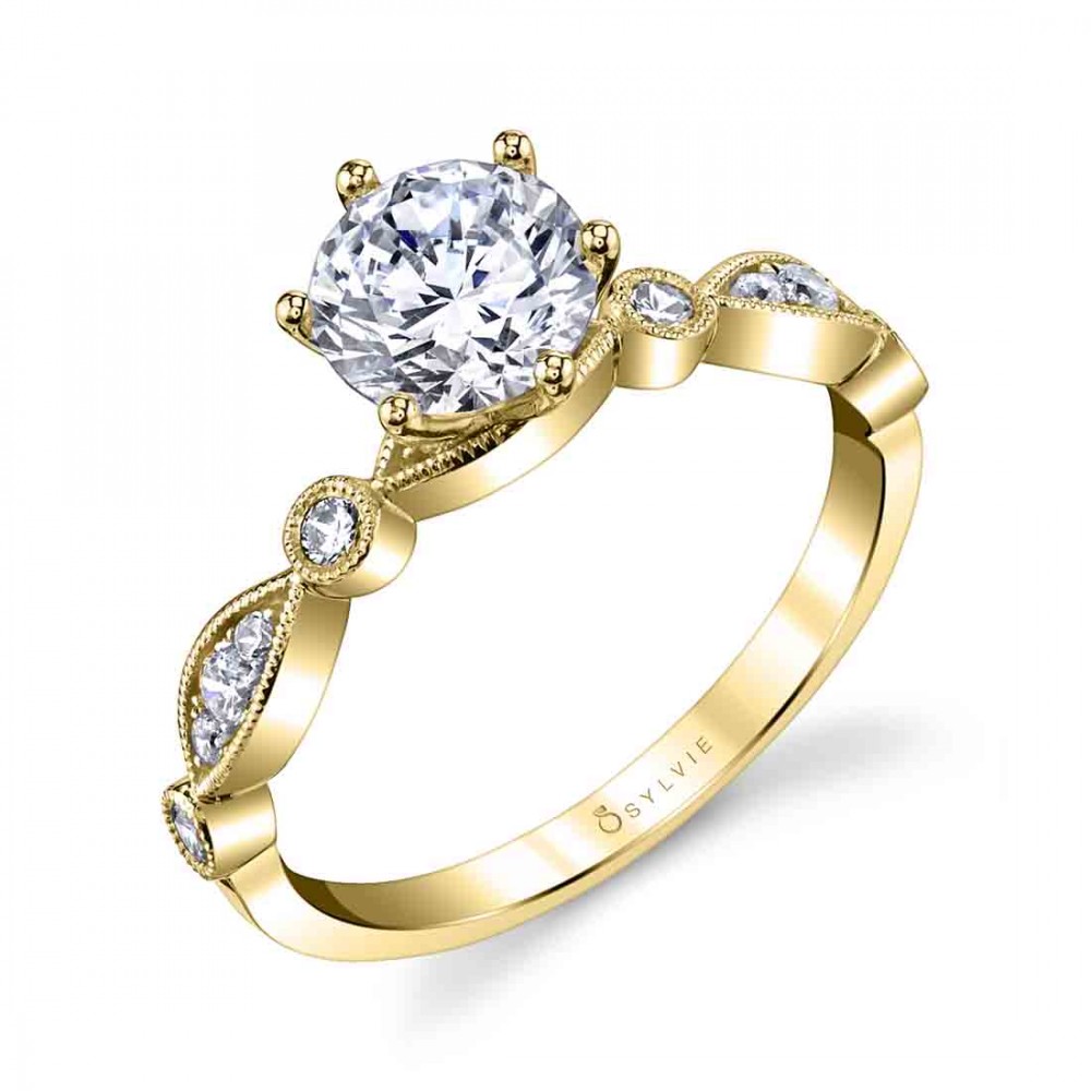 Charmánt Stackable Diamond Engagement Ring