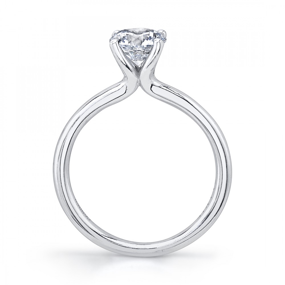 Dominique Solitaire Diamond Engagement Ring