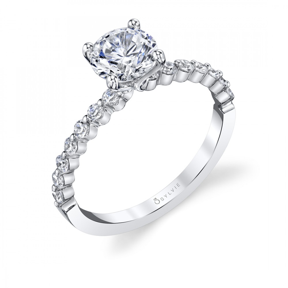 Athena Classic Diamond Engagement Ring