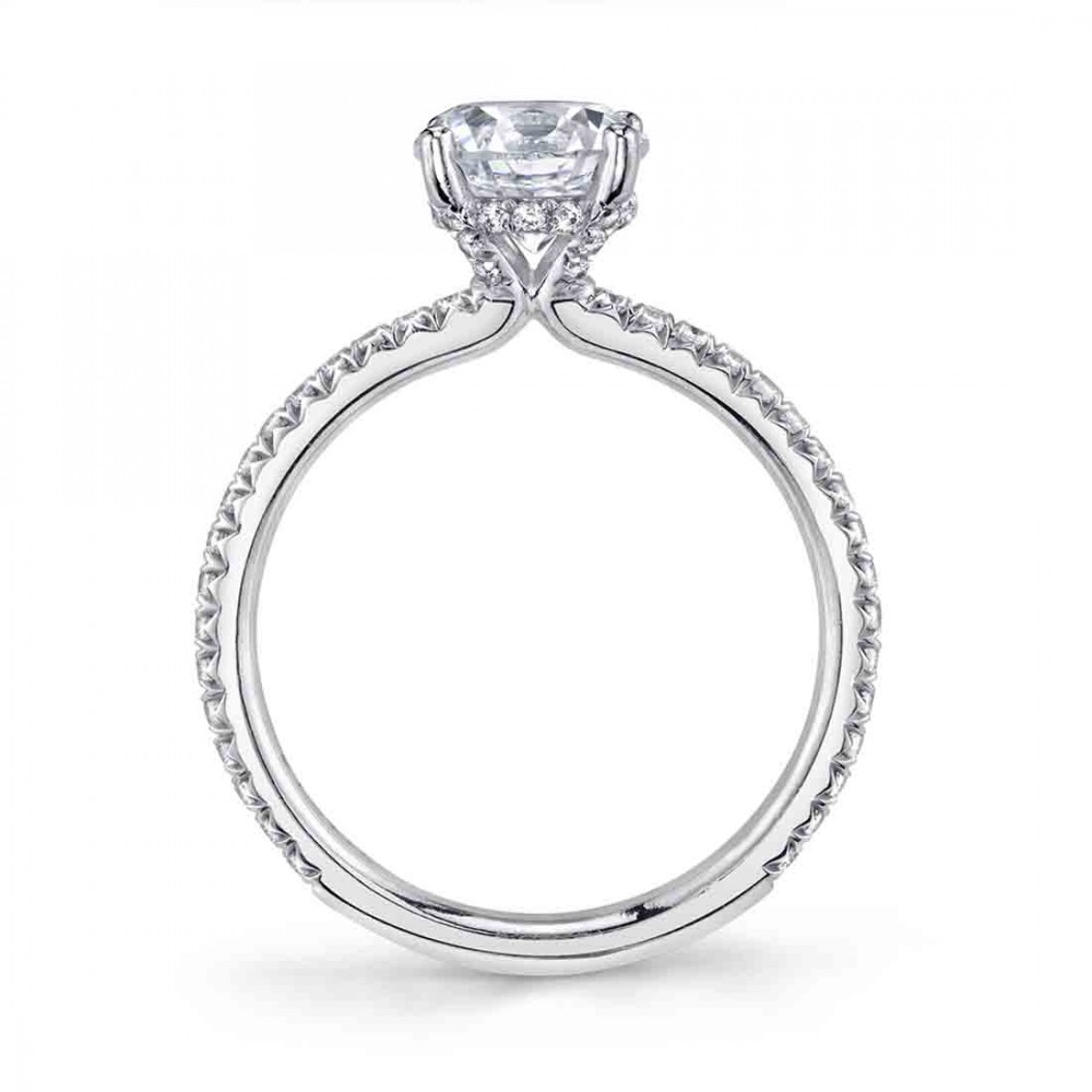 Maryam Oval Classic Diamond  Engagement Ring