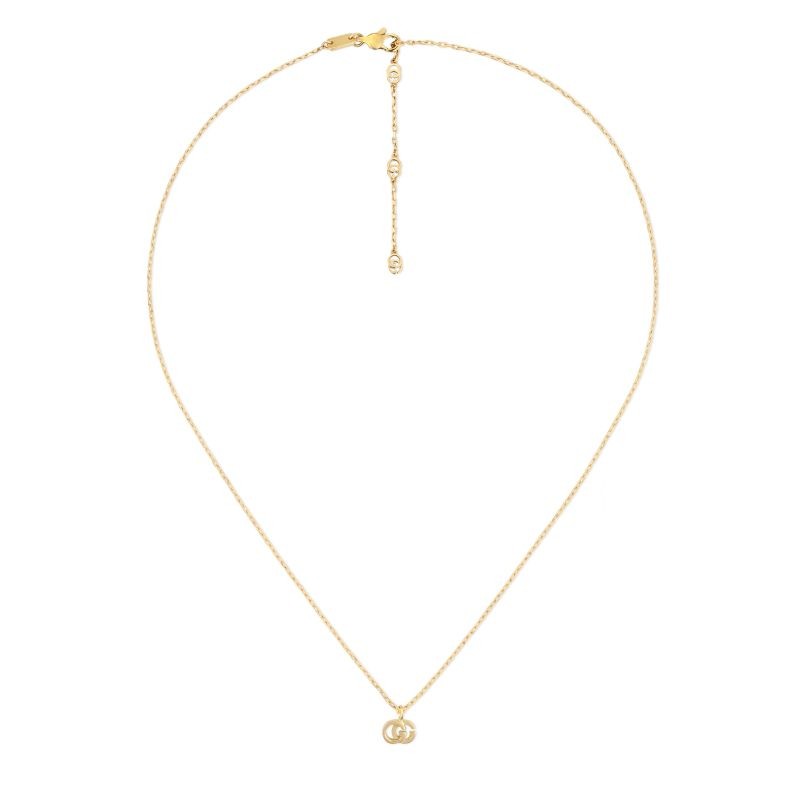 Gucci Running Necklace in Yellow Gold