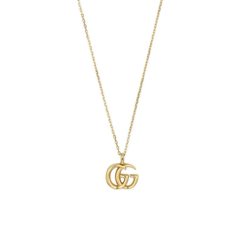 Gucci GG Running Pendant in Yellow Gold 17.5mm