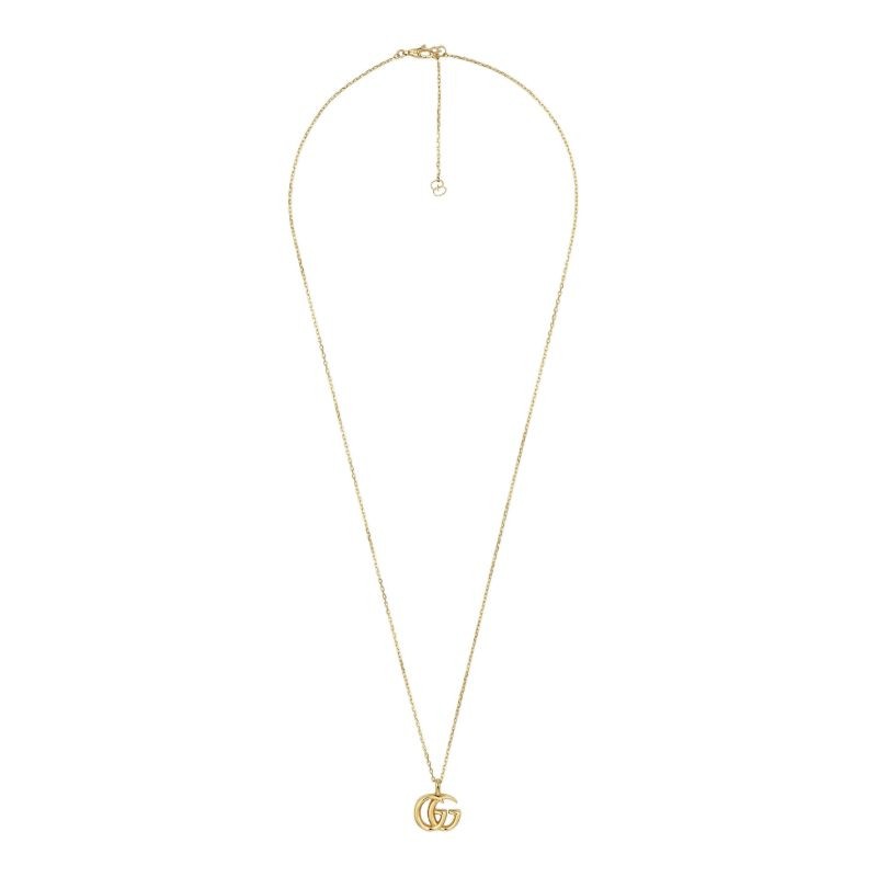 Gucci GG Running Pendant in Yellow Gold 17.5mm