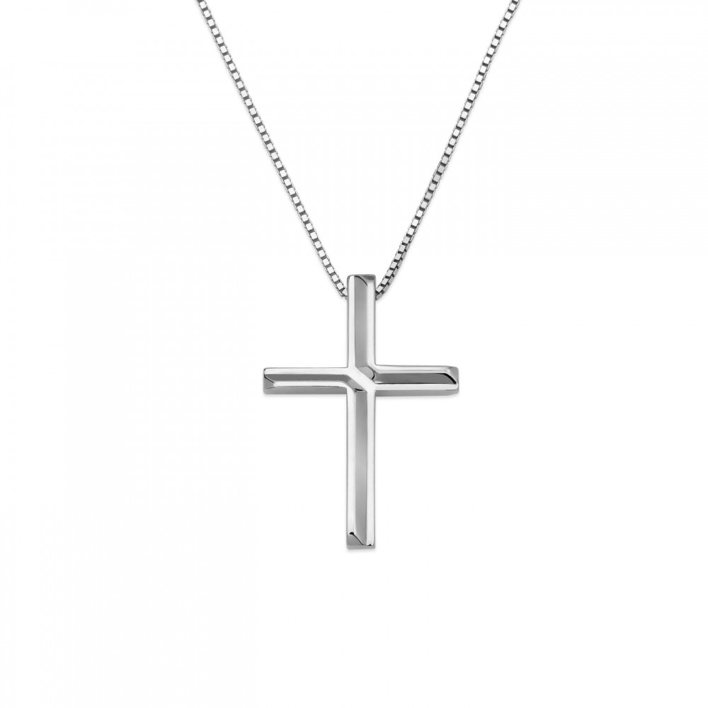 Gucci Link to Love Necklace with Cross Pendant