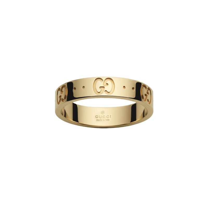 Gucci Icon Thin Band in Yellow Gold