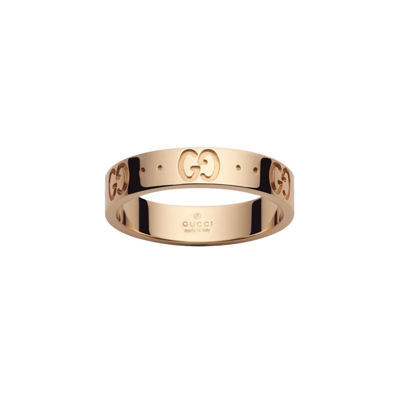 Gucci Icon Thin Band in Rose Gold