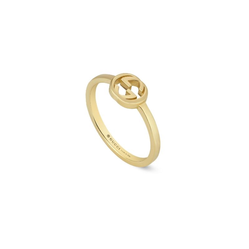 Gucci Interlocking G Fashion Ring in Yellow Gold