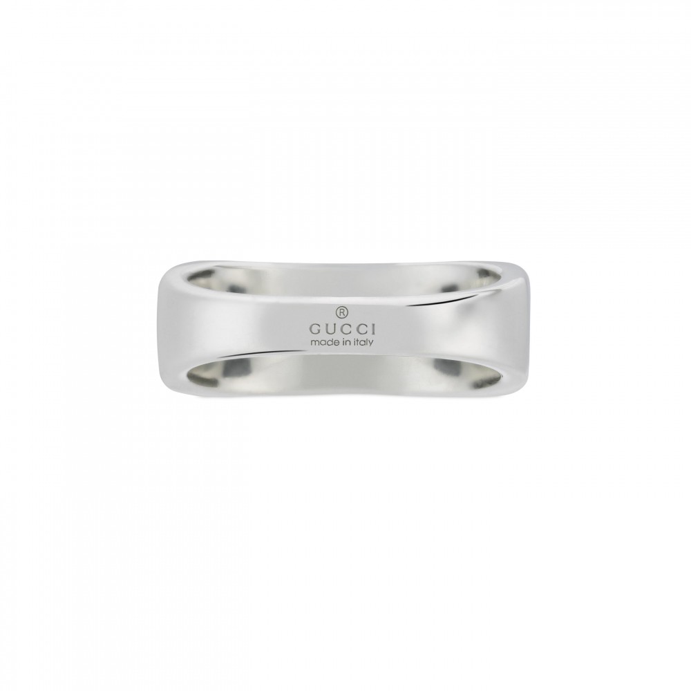 Gucci Tag Ring with Interlocking G Logo