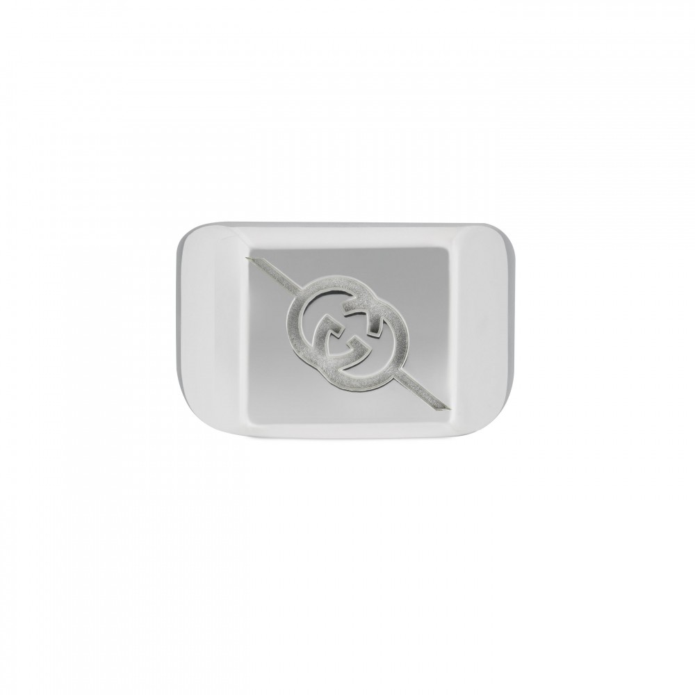Gucci Tag Ring with Interlocking G Logo