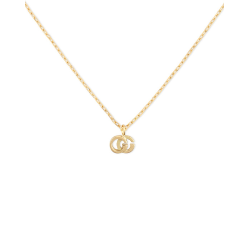 Gucci Running Necklace in Yellow Gold