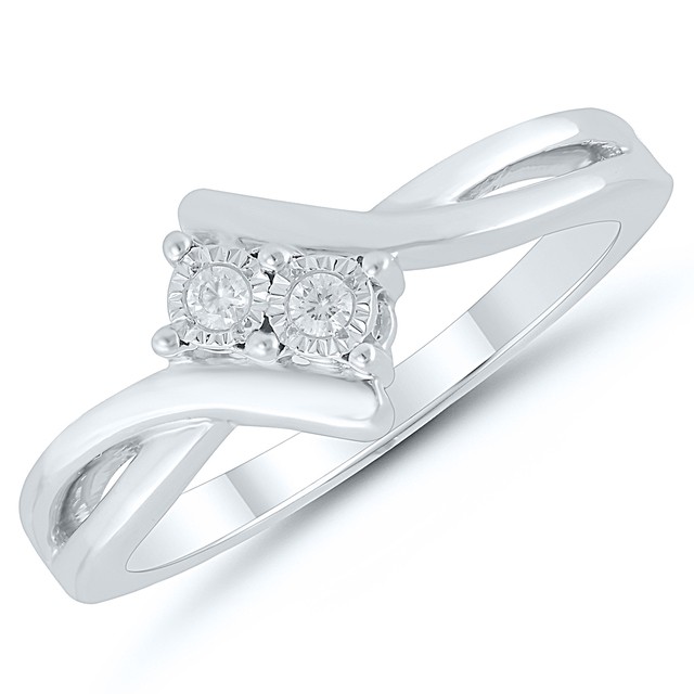 Two Stone Diamond Ring