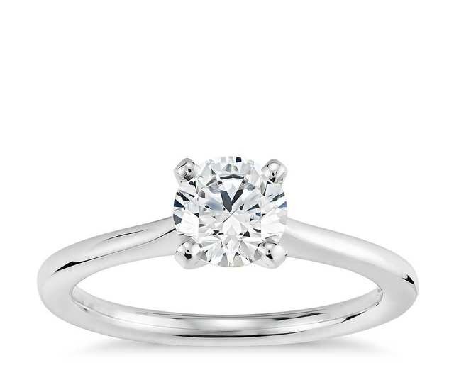 3/4 carat Round Diamond Solitaire