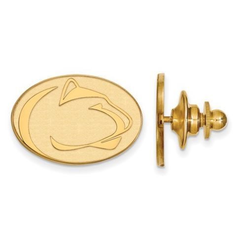 Penn State 14k Yellow Gold Lion Head Lapel Pin