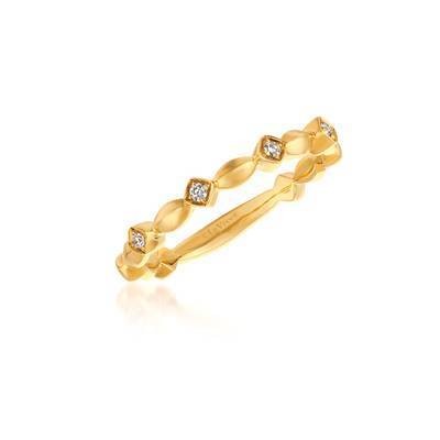 LeVian 14K Honey Gold Ring with Vanilla Diamonds&reg; 1/20 cttw