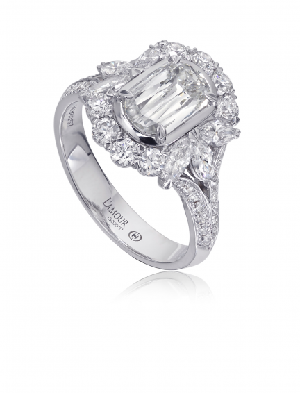 Christopher Designs L297-100 Engagement Ring