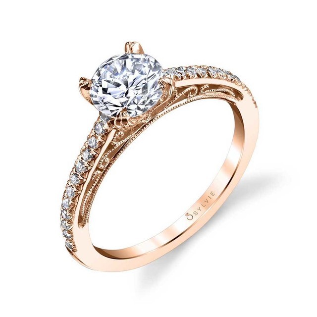 Amorette Classic Solitaire Engagement Ring