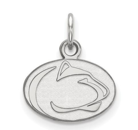 Penn State Sterling Silver Lion Head Charm Small