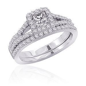 Beautiful 1/2 Carat Diamond Wedding Set