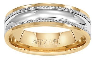 ArtCarved Hammond Men's Wedding Band