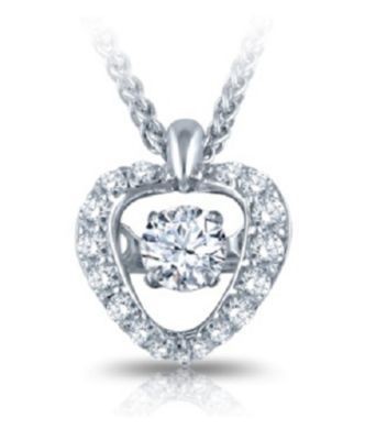 Lovely Heartbeat Diamonds Pendant