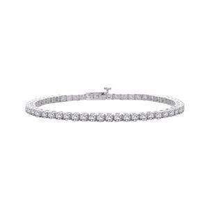 3 Carat 4 Prong Diamond Bracelet