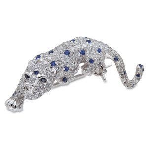 Spotted Lion Pendant/ Brooch