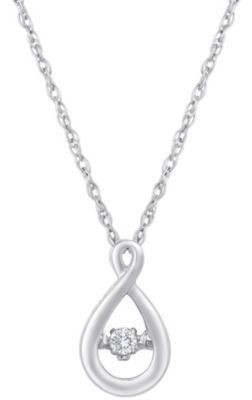 Alluring Heartbeat Diamonds Pendant