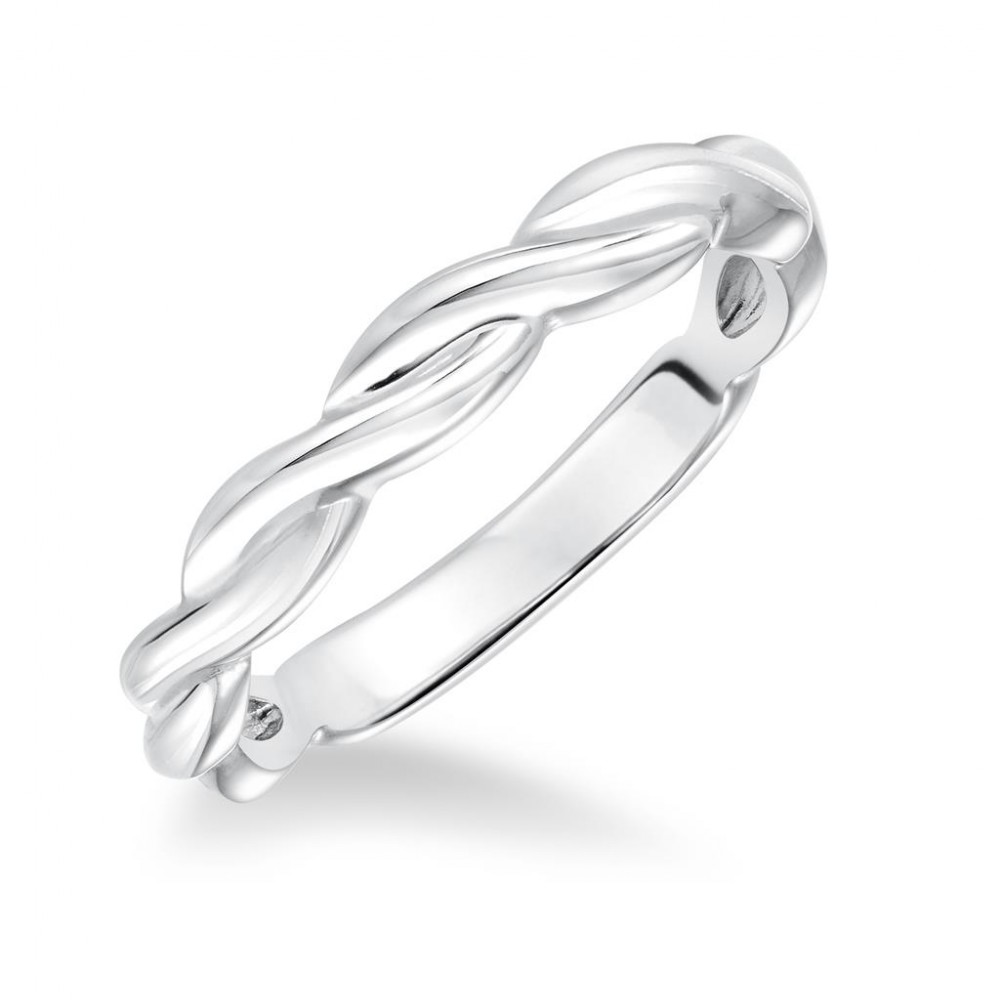 Polished Stackable Twisted Band