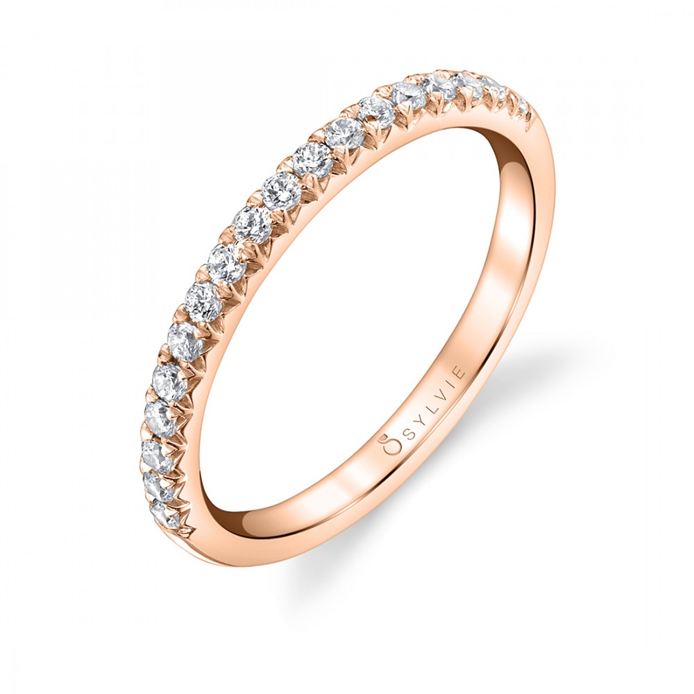 Dazzling Diamond Wedding Band