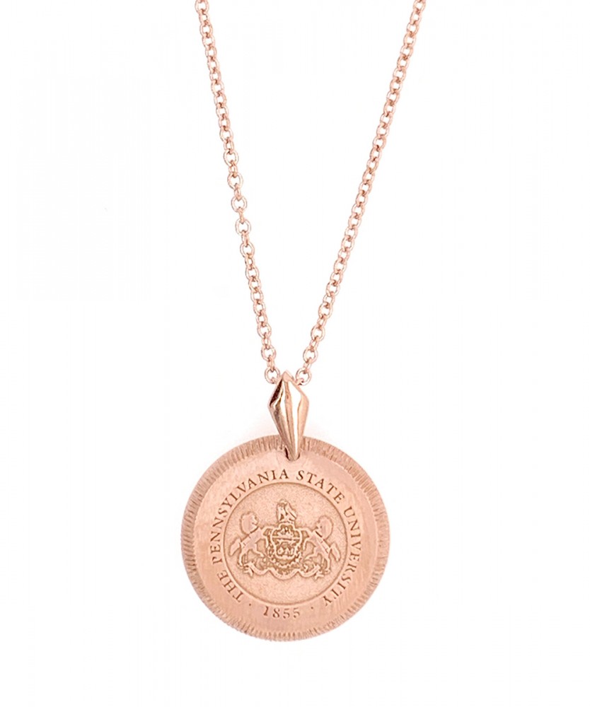 Penn State Florentine Petite  Necklace in Rose