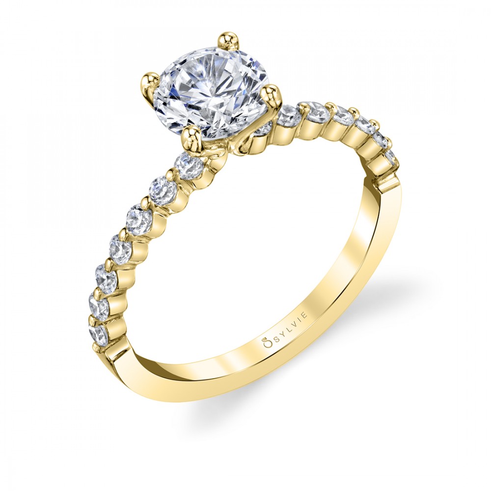 Athena Classic Diamond Engagement Ring