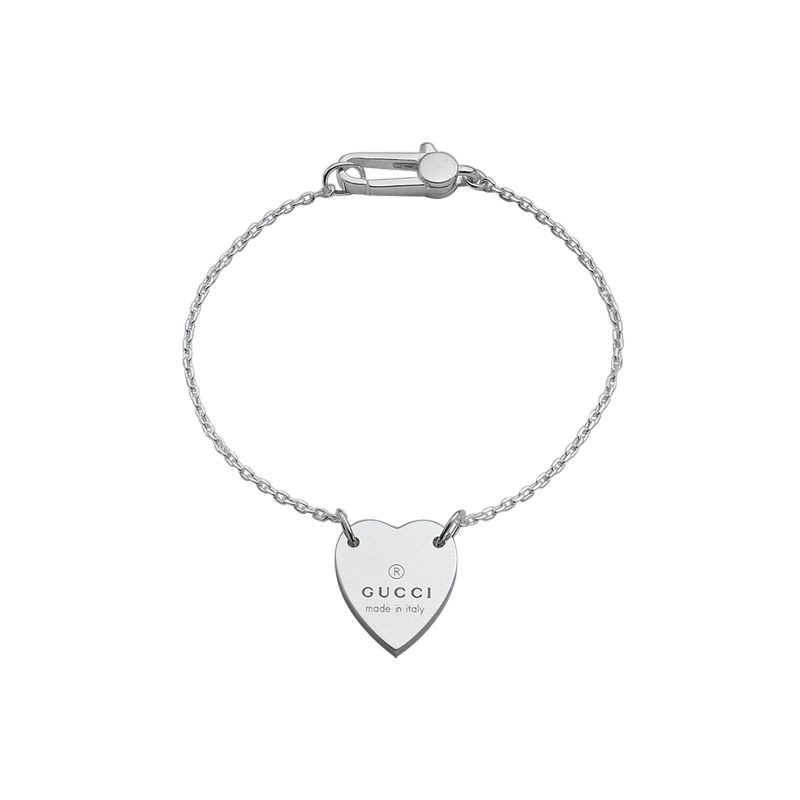 Gucci Bracelet with Trademark Engraved Heart