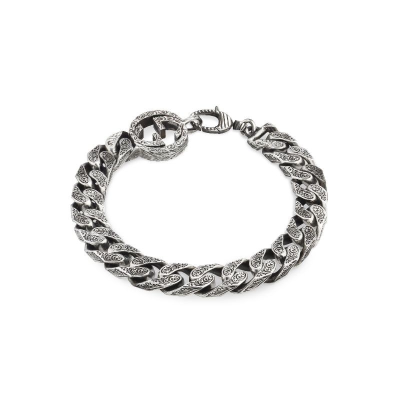 Gucci Interlocking G Gourmette Bracelet