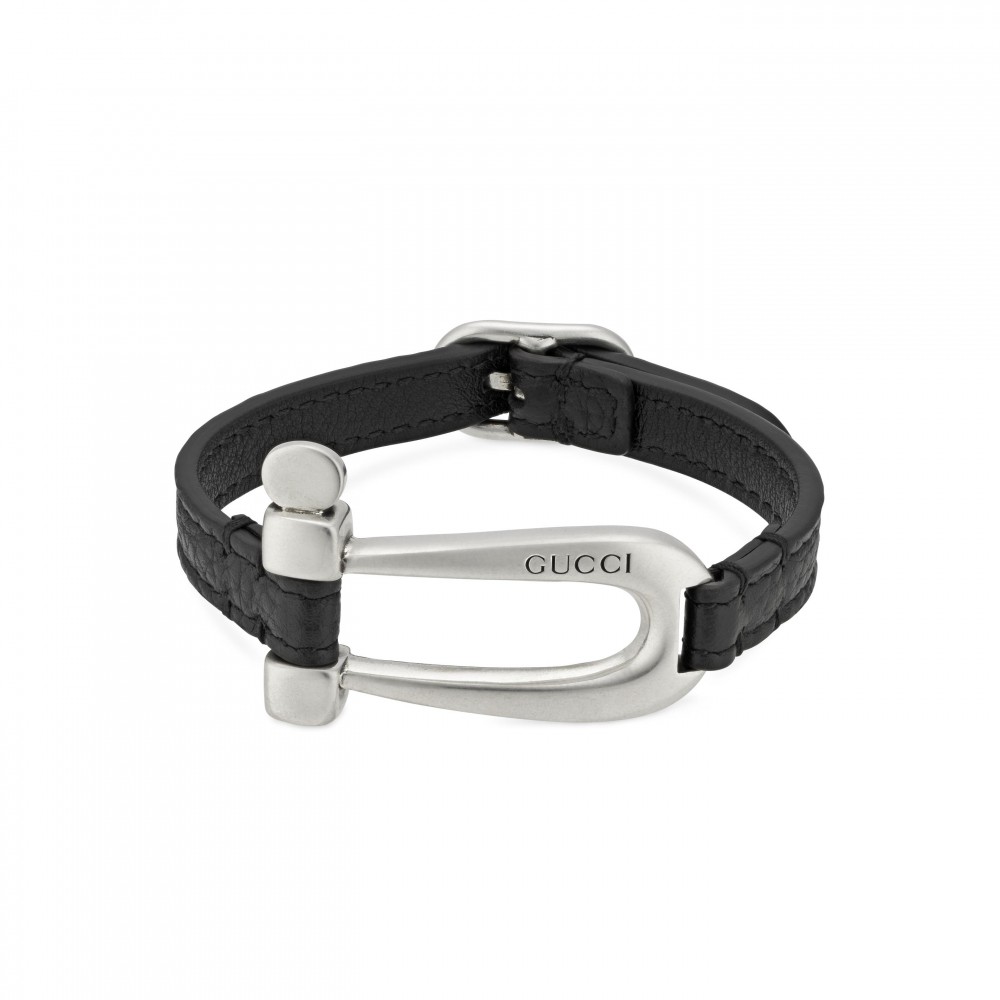 Gucci Symbols Bracelet with Stirrup Motif