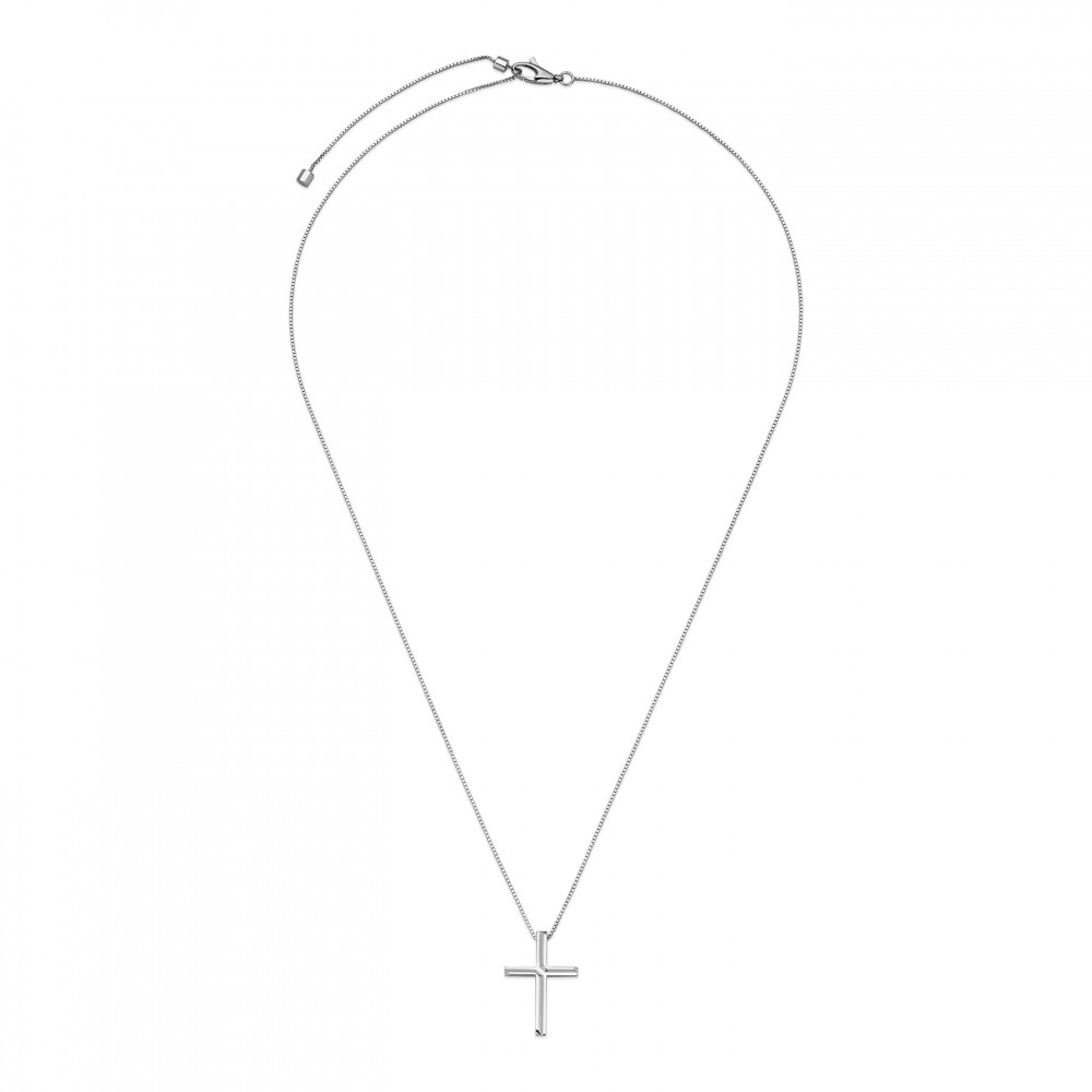 Gucci Link to Love Necklace with Cross Pendant
