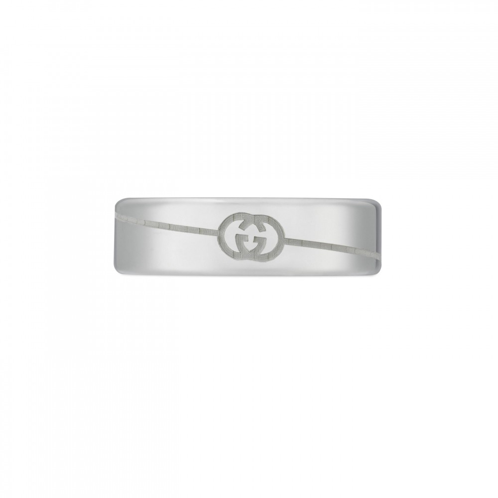 Gucci Ring Interlocking G Logo Band