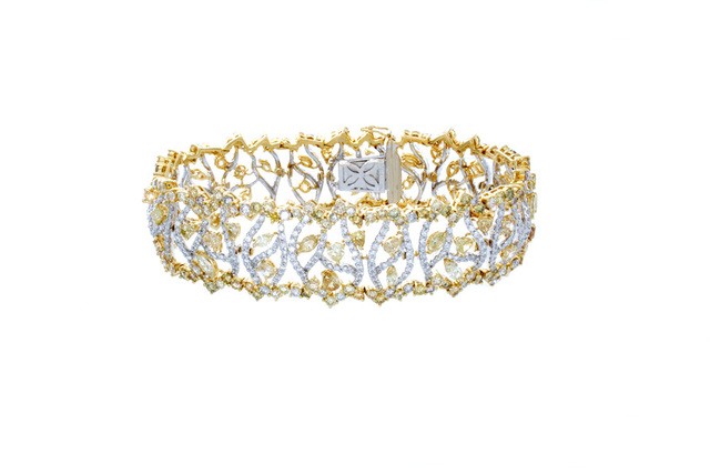 Fancy Diamond Bracelet