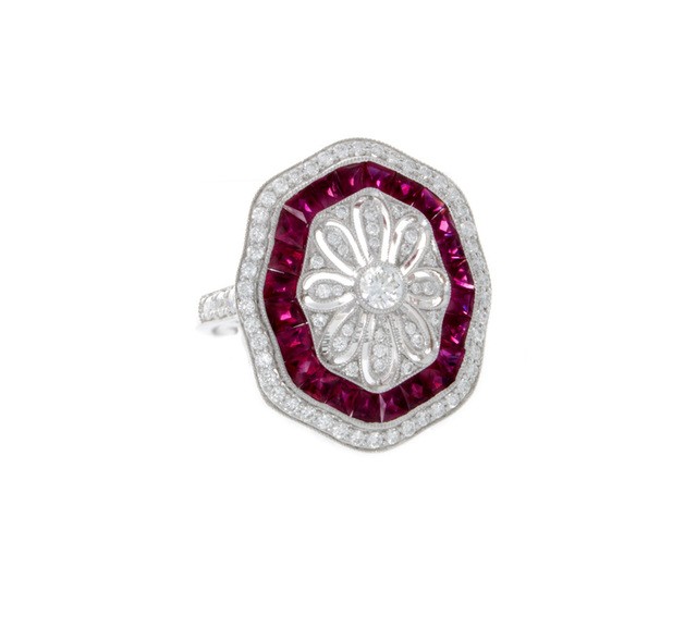 Ruby and Diamond Ring
