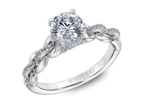 Scott Kay Embrace Engagement Ring SK5615