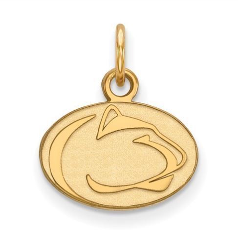 Penn State 14k Yellow Gold Lion Head Pendant