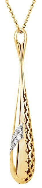 14kt Yellow Gold Diamond 18